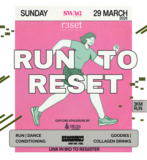 The Glow Up Run SWAG X RESET